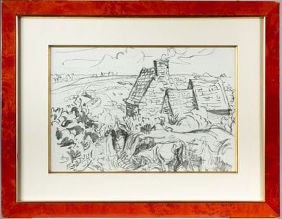Jules-Emile ZINGG (1882 -1942)
Chaumière...
