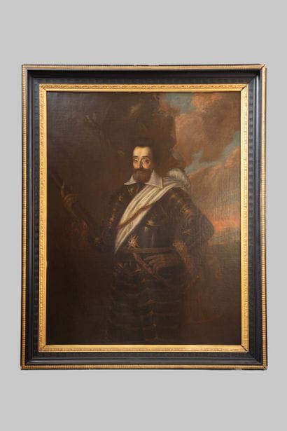 French school of the 17th century, 
Portrait...