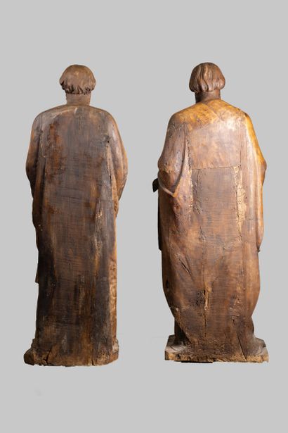 Saint Pierre et Saint Paul
Paire de sculptures...