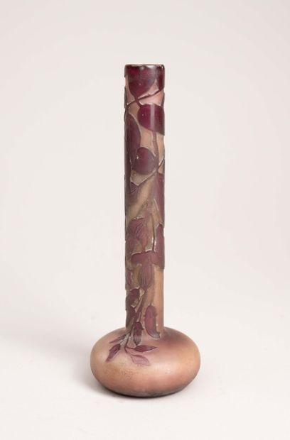 Gallé 
Single-flower vase, 
