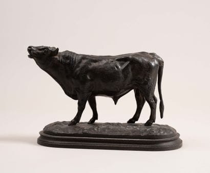 Rosa Bonheur (after)
Bellowing Bull,
Bronze...