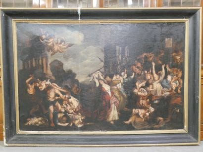 Ecole du XIXe siècle, d'après Rubens 
Le...