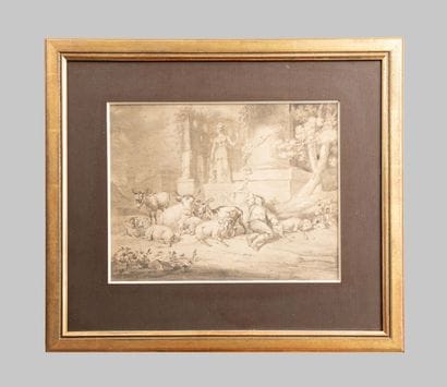 Jean-Baptiste HUET (1745–1811)
Shepherd Sleeping...