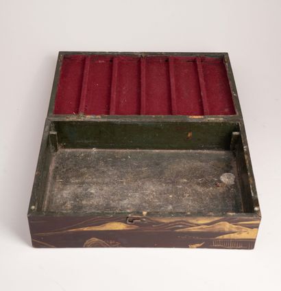 Vietnam, late 19th century,
Lacquer box with...