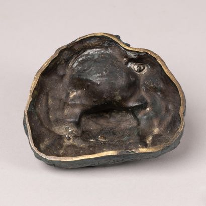 Aimé-Jules DALOU, d’après 
Crabe et coquillage...