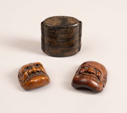 JAPAN, 19th century 

Part of a four-compartment...