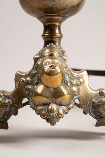 Pair of andirons known as 