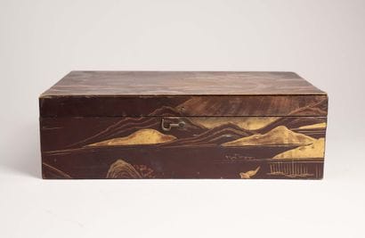 Vietnam, late 19th century,
Lacquer box with...