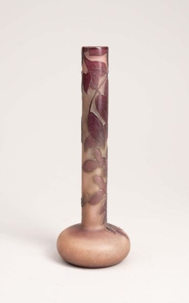 Gallé 
Single-flower vase, 