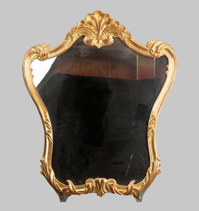 Miroir à poser de style Louis XV en bois...