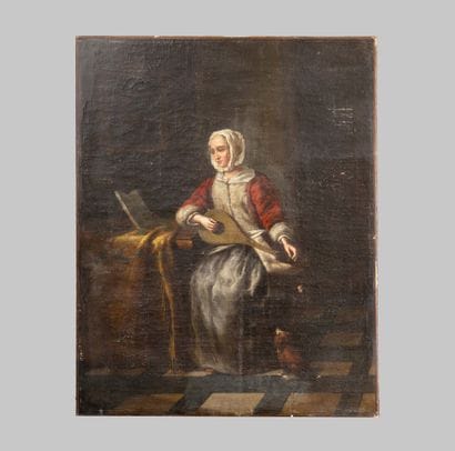 Ecole HOLLANDAISE vers 1800, suiveur de Gabriel...