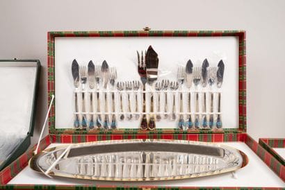 SAF - Tableware set including 
- a fish serving...