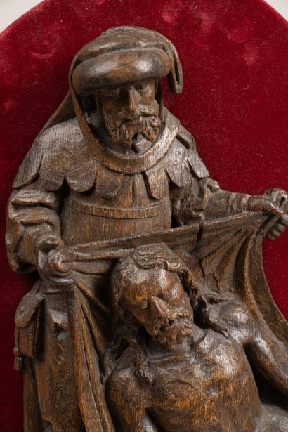 Groupe l'ensevelissement du Christ
Bois décapé
Bourgogne...