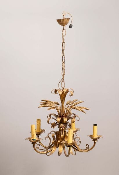 Baguès-style chandelier
70 cm high, including...