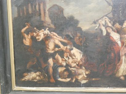Ecole du XIXe siècle, d'après Rubens 
Le...