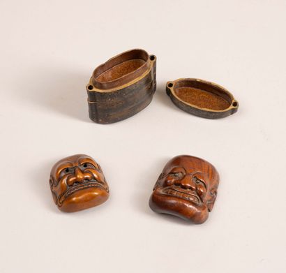JAPAN, 19th century 

Part of a four-compartment...