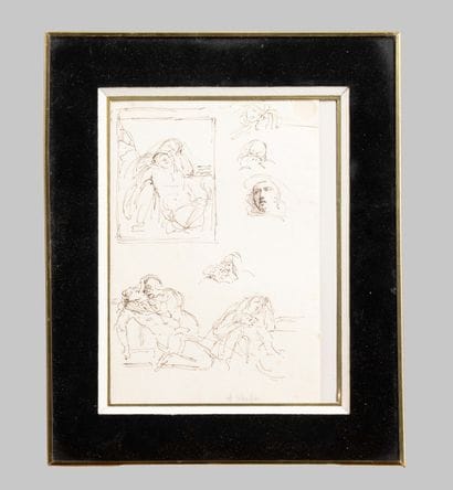 Arry Scheffer? Preliminary sketch for a 