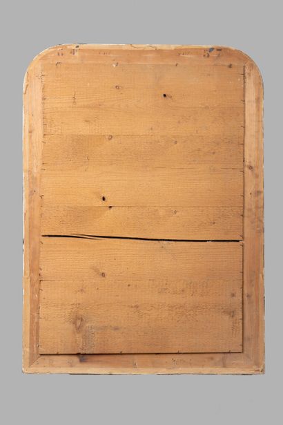 Louis-Philippe-style mirror 
Made of molded...