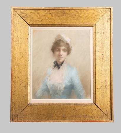 Ecole de la fin du XIXe siècle
Portrait de...