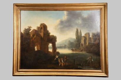 Simon Mathurin LANTARA (1729-1778)
Paysage...