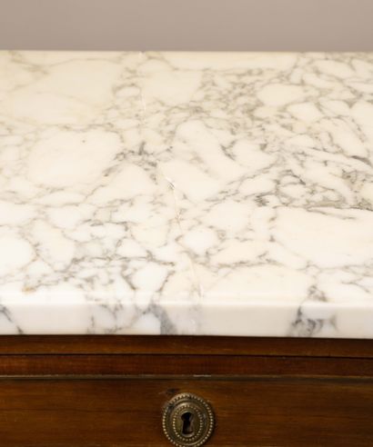 Louis XVI-style sideboard in mahogany and...