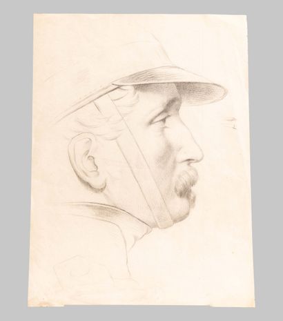 Joseph Blanc 
Set of 6 drawings, various...