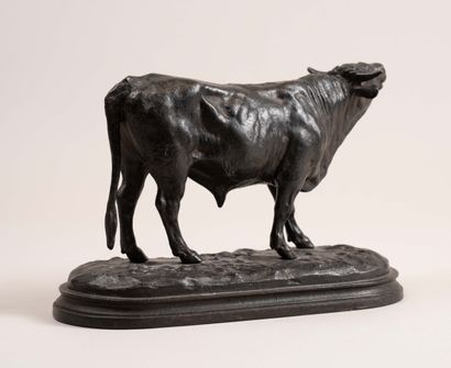 Rosa Bonheur (after)
Bellowing Bull,
Bronze...