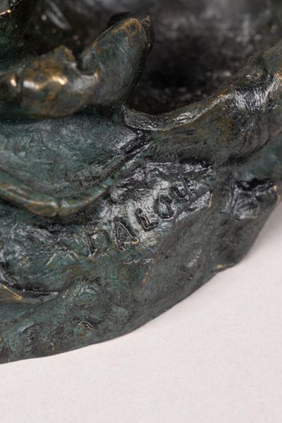 Aimé-Jules DALOU, d’après 
Crabe et coquillage...