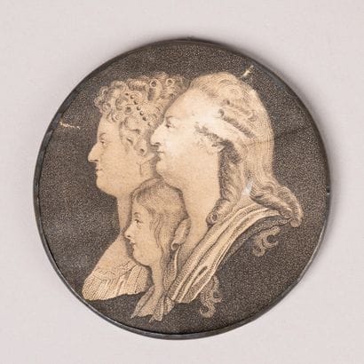 The Royal Family 
Small engraving