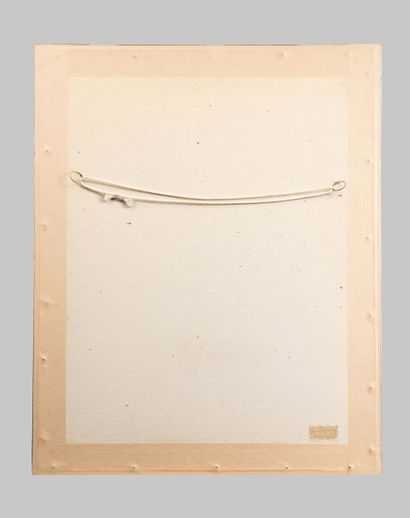 Joseph BLANC, study of a female nude, drawing,...