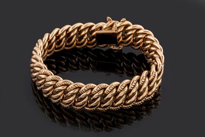 American-style bracelet in yellow gold (750...