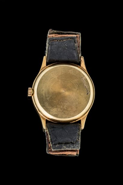YEMA PARIS. Men’s watch with a yellow gold...