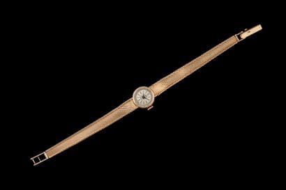 MP. Women's yellow gold (750) wristwatch....