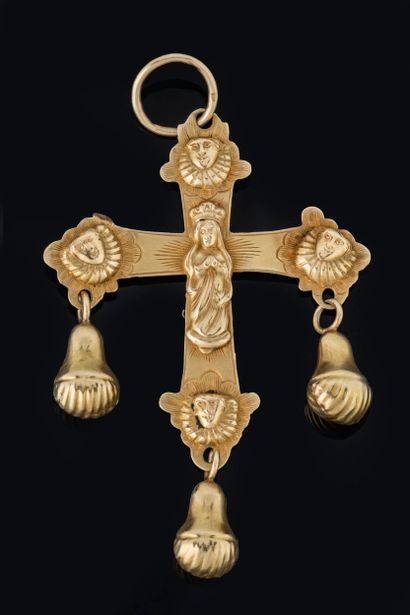 Double-sided Auvergne cross “Puy-en-Velay”...