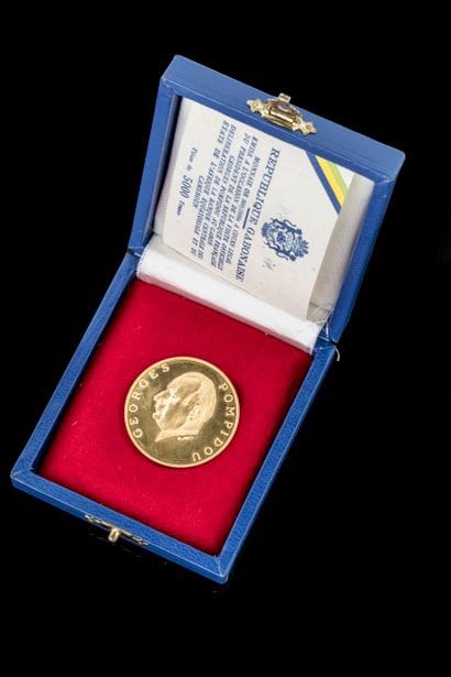 Gabon Commemorative Medal
17.6 g