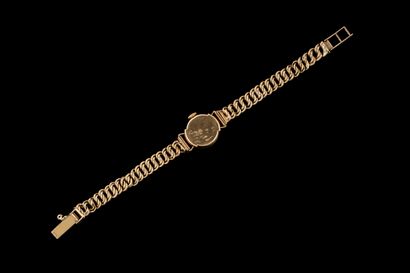 LIP DAUPHINE. Women’s yellow gold (750) wristwatch....