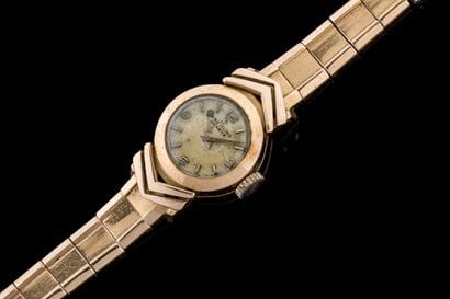 BREITLING. Ladies’ wristwatch in yellow gold...