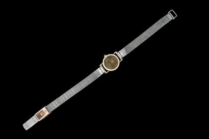 FLAMAND. Women's watch Flatline with a yellow...