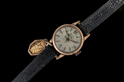 ESTIMATE. Ladies' watch case in yellow gold...