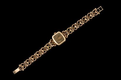 AURORE LUXE. Women’s wristwatch in yellow...