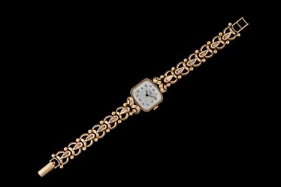 AURORE LUXE. Women’s wristwatch in yellow...
