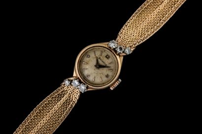 HELVETIA. Women’s yellow gold (750) wristwatch....