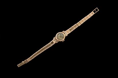 BREITLING. Ladies’ wristwatch in yellow gold...