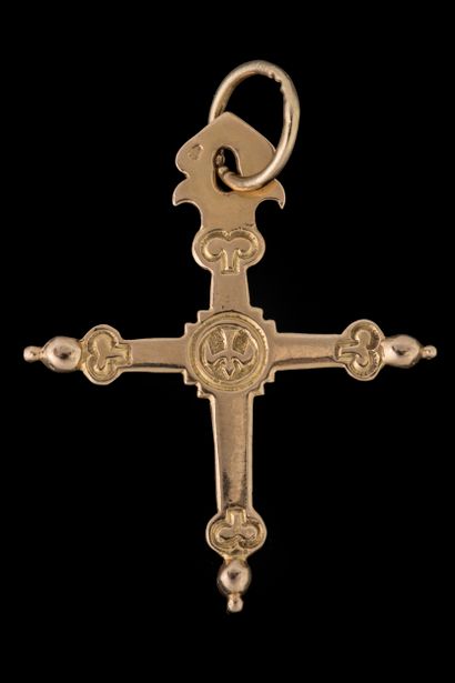 Croix jeannette : Croix jeannette surmontée...