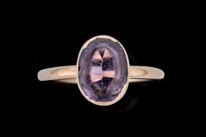 Ring showing signs of wear, possibly set...