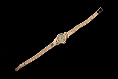 BREITLING. Ladies’ wristwatch in yellow gold...