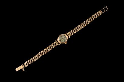 LIP DAUPHINE. Women’s yellow gold (750) wristwatch....