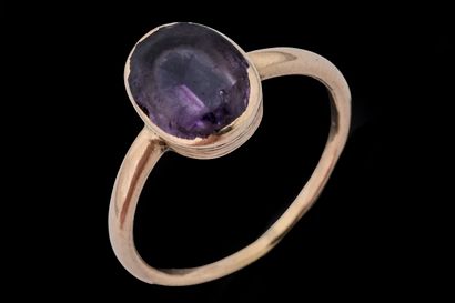 Ring showing signs of wear, possibly set...