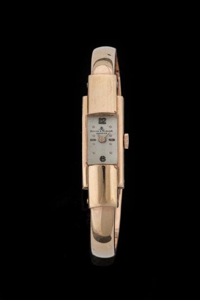BAUME ET MERCIER GENEVA. Yellow gold (750)...