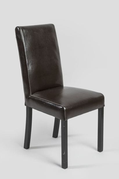 TRAVAIL MODERNE
Suite de huit chaises tapissées...